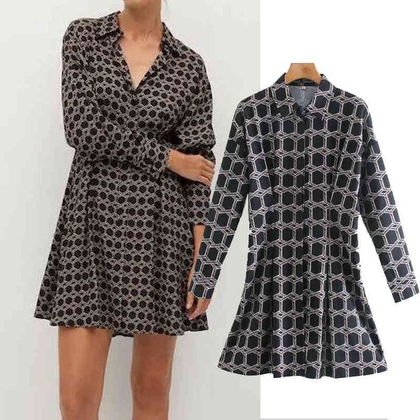 

rompers plaid stripe folds ladies long thin collar spring dress, Black;white