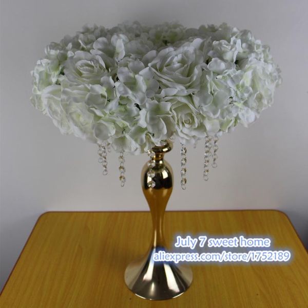 

wedding artificial flowers wreath table centerpiece flower balls road lead decorative & wreaths