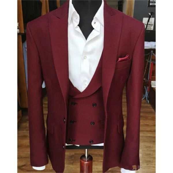 

men's suits & blazers male suit with two buttons, tuxedo, lapel, wedding/prom/dinner/groom, custom-made, 3 jacket + pants vest 91ph, White;black