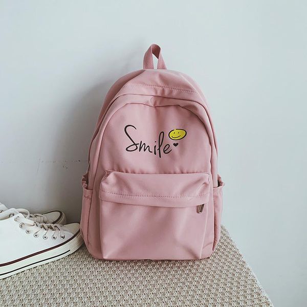 

backpack women's student korean-style printed schoolbag all-match fashion bag travel & outdoor large capacity