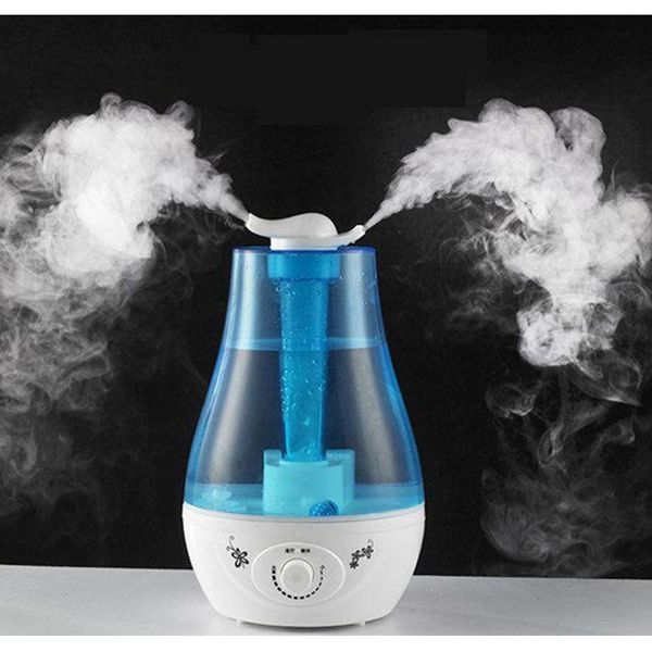 

dual mist outlet 3.0l ultrasonic air aroma diffuser with led essential oil humidifier maker fogger 110v/220v humidifiers