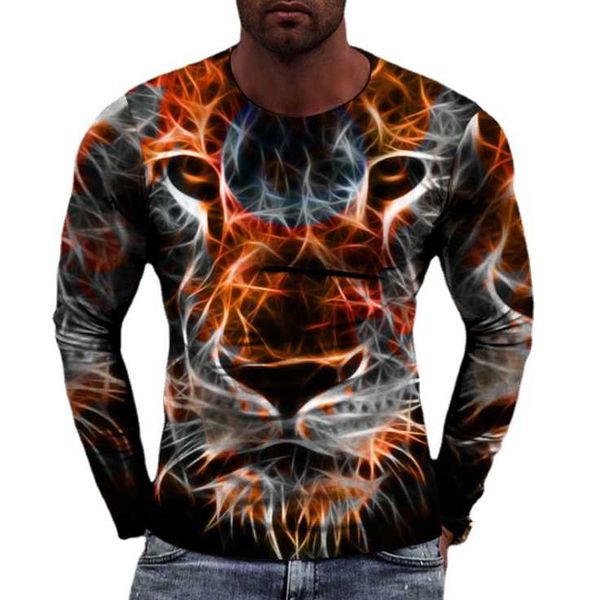 

men's hoodies & sweatshirts triple a european and american style blouse for teenagers round neck loose versatile, long t-inner, Black