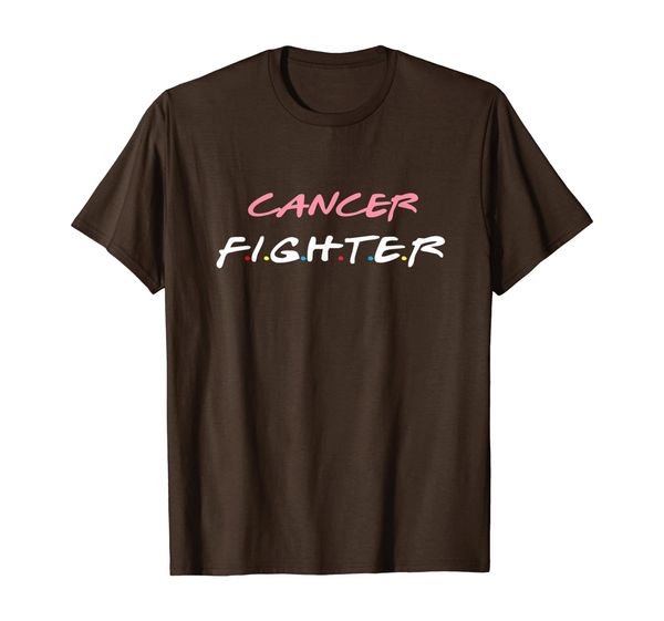 

friends strong fighter pink flower breast cancer awareness t-shirt, White;black