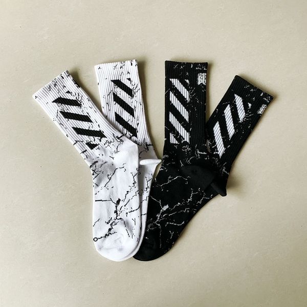 

meichao ow casual cotton socks off black or white high street hip hop men and women