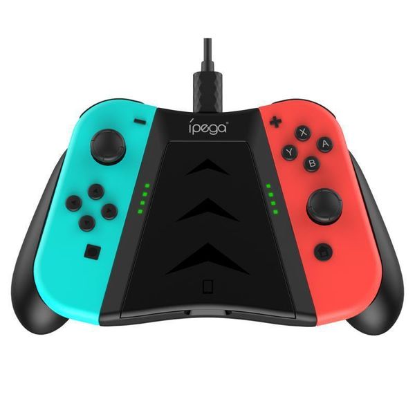 

pg-sw060b ns switch joy-con charging handle with card slot decomposition hand bracket grip game controllers & joysticks
