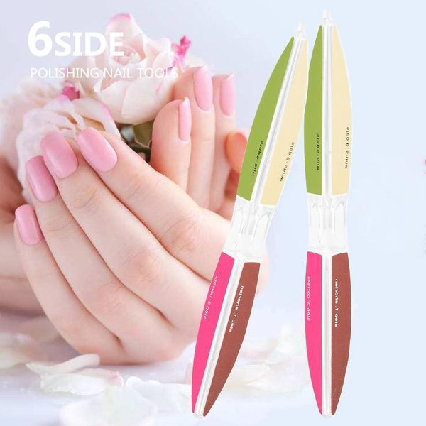

1pcs nail file buffer sanding grinding block grind sand art pedicure manicure tool salon hone use1