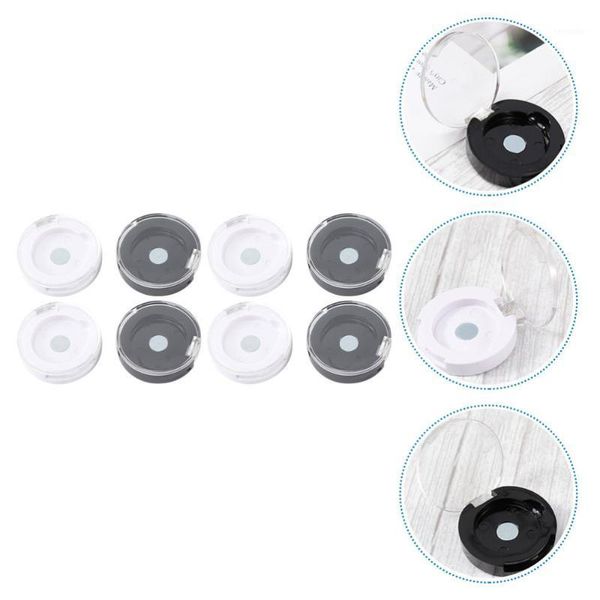 

8pcs single color magnetic eyeshadow container pan1