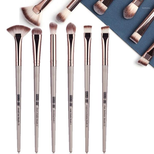 

6pcs makeup brushes set eye shadow foundation powder eyeliner eyelash lip make up brush cosmetic beauty tool kit gift1