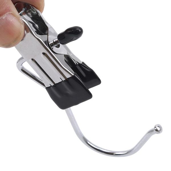 

clothing & wardrobe storage 10pcs/pack stainless steel curtain clips on hook hanging clothes peg laundry clip hanger organization