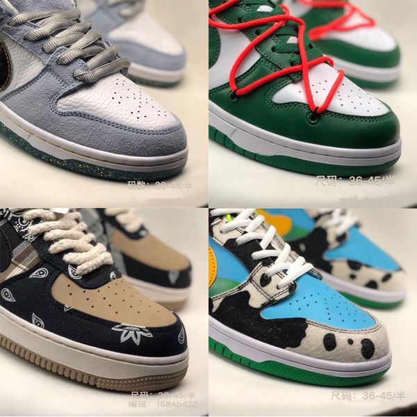 

sb board shoes air cushion dunk shadow gray black and white panda joint name valentine's day pigeon powder ice cream sb