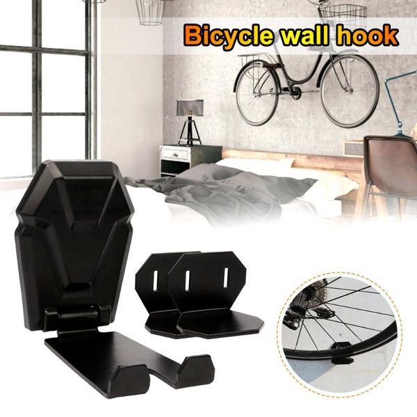 

bike wall mount hanger pedal hook tire load bearing 20kg for garage and apartment car & truck racks