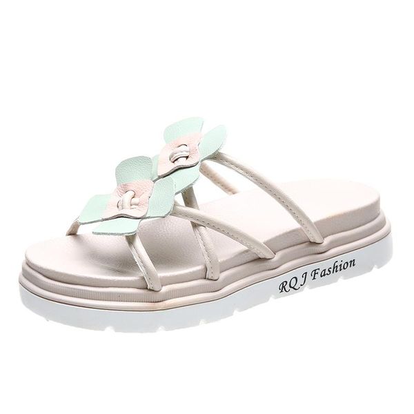 

summer women slippers sandals outdoor lady shoes female elegant, Black