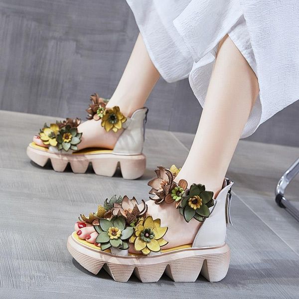 

sandals 2021 beach wedges shoes wome big size brand ladies high platform fashion heels gladiator, Black
