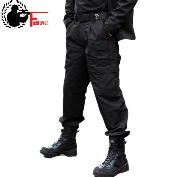 Kampf Taktische Armee Militär Schwarz Baggy Cargo Hosen Männer Jogginghose Aktive Hosen Casual Kleidung Männliche Overalls Herren Hosen 210518