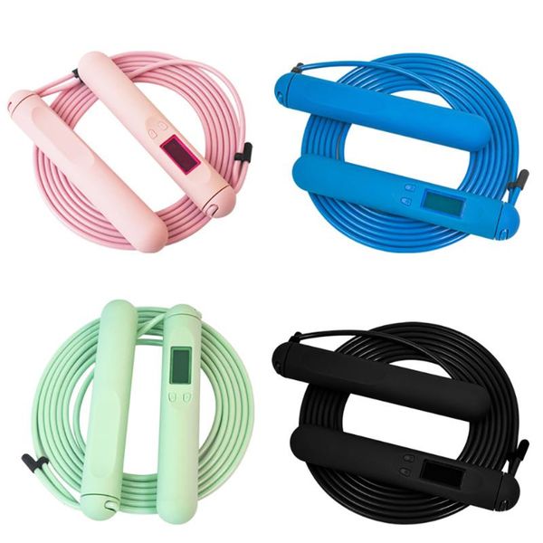 

jump ropes rope skipping with electronic counter 2.8m adjustable fast counting fitness and weight loss professional equipment