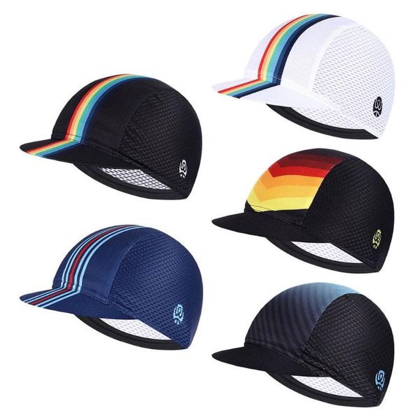 

cycling caps & masks classical retro style summer ultralight breathable headwear mtb road mountain bicycle race cap accessories, Black