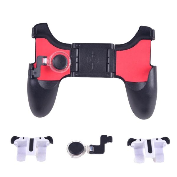 

game controllers & joysticks for pubg auxiliary gamepad smart phone joystick trigger four-finger controller models about 4.5~6.5 inches hand