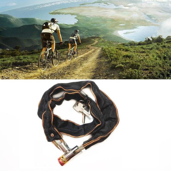 

bike locks ishowtienda heavy duty 1meter motorbike motorcycle scooter motor bicycle chain pad lock outdoor cycling#8