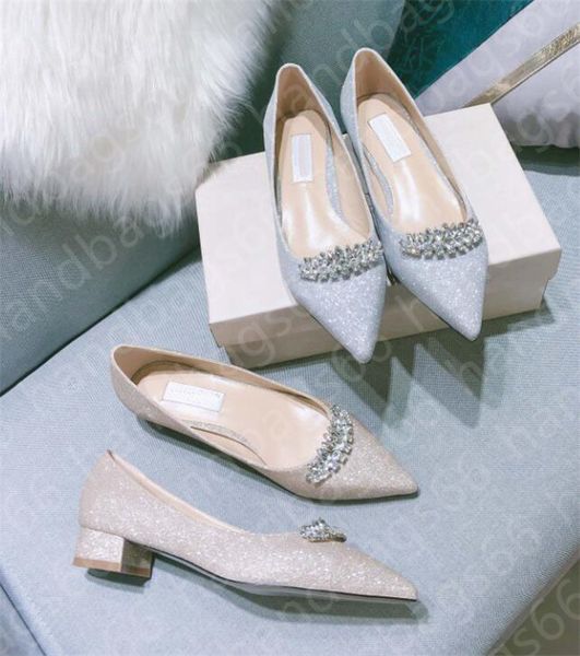 

2021 new village crown crystal wedding shoes high heels, Black