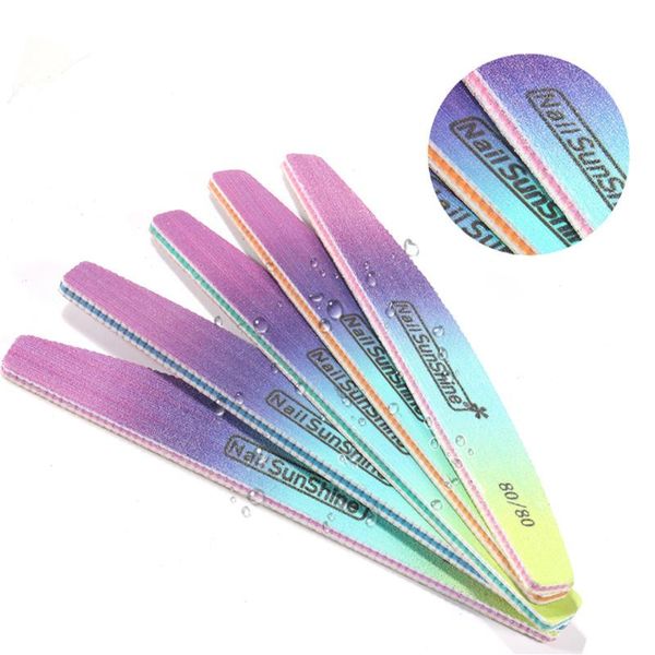 

nail files 3pcs professional double sided block sponge grit sanding pedicure manicure care art beauty tools accessorie