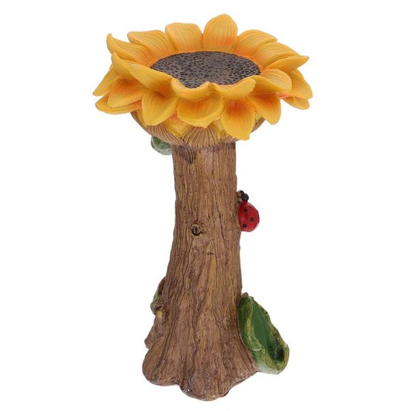 

wall stickers 1pc garden sunflower ornament resin craft adornment scene