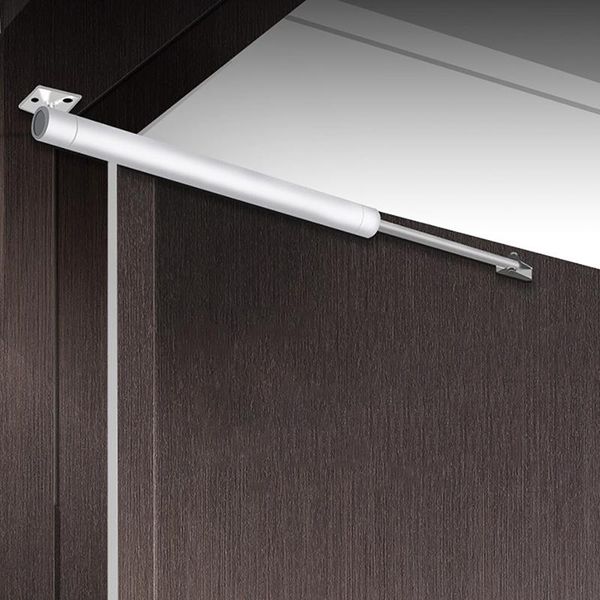 

automatic door closer aluminum alloy soft closure adjustable 90 degree positioning sload up to 60kg alarm systems