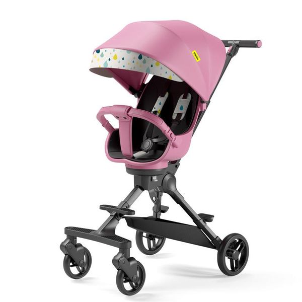 

two-way children's stroller ultra-light foldable baby with high landscape strollers#