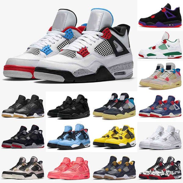 

boots sail new 4 4s black cat white cement what the splatter mens basketball shoes cactus jack black gray men women sports sneakers