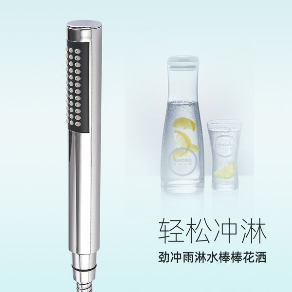 

single function shower hand-held wall mounted head stick round pressurized