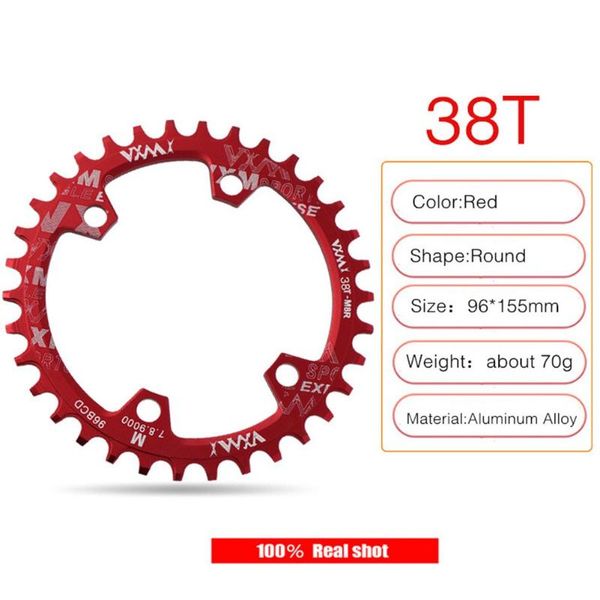 

bike heels & chainwheels 30-38t chain ring 96bcd accessories chainset chainwheel cycling fittings