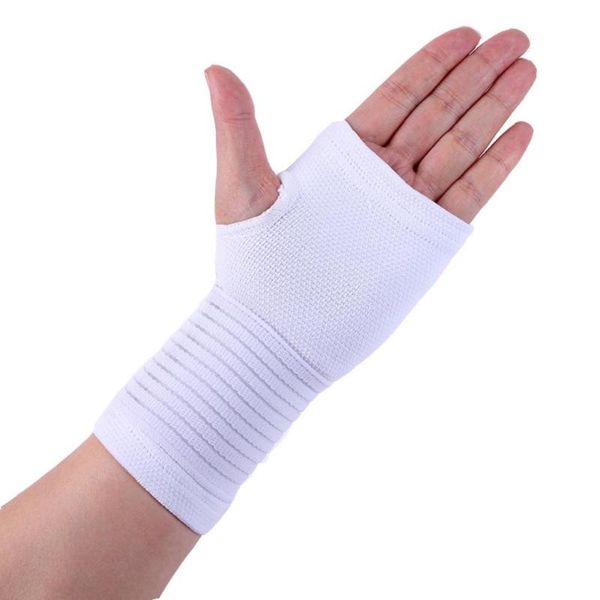 

sports gym fitness wrist guard arthritis brace sleeve support gloves breathable elastic palm hand supports protector, Black;red