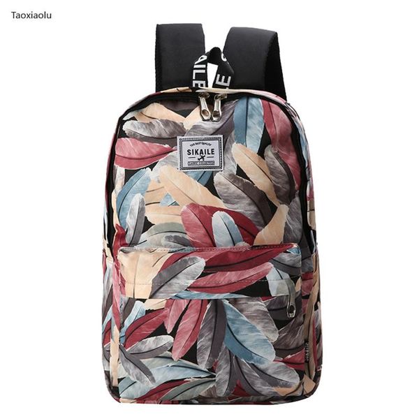 

backpack women oxford large capacity student outdoor travel couple bag mochila bolsa feminina sac main femme#35