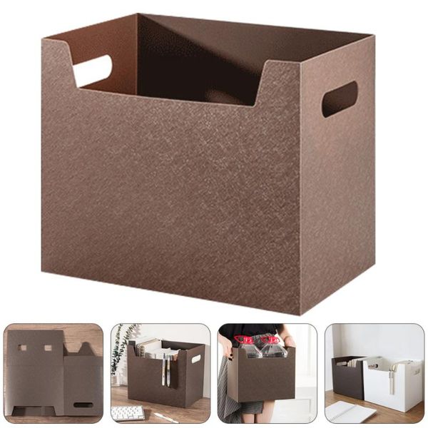 

storage drawers 2pcs folding boxes files cases baskets book containers