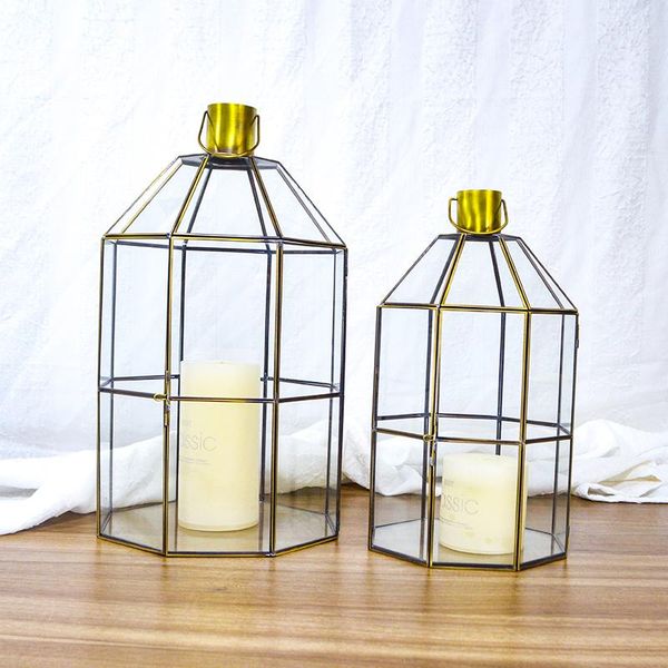 

candle holders ring metal candlestick iron fashion european modern wedding holder ornament christmas home decoration dd60ch