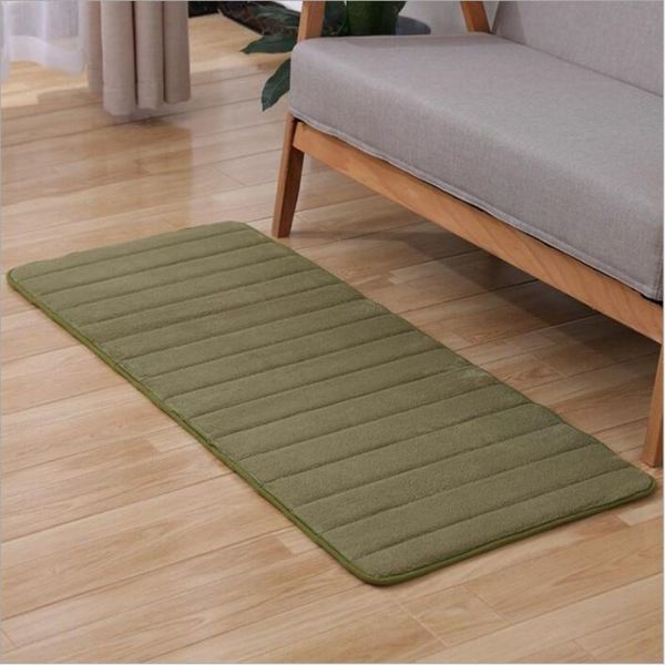 

carpets 80*160cm memory cotton slow rebound cushions bathroom kitchen door water intake non-slip mat bedroom bedside carpet