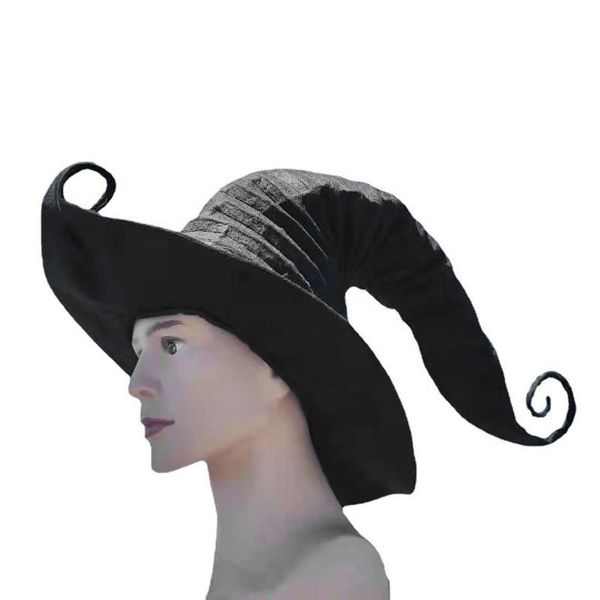 

party hats witch hat halloween black accessories wizard funny thriller evil m