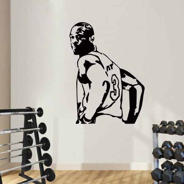 

wall stickers beauty motion art decal pvc material for kids rooms mural drop