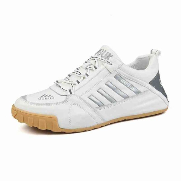 

men's sho sports leisure small white board autumn 2021 genuine leather korean version trend versatile