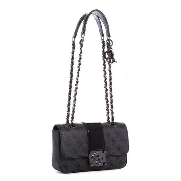 

pu women's bag gues chain splicing small square