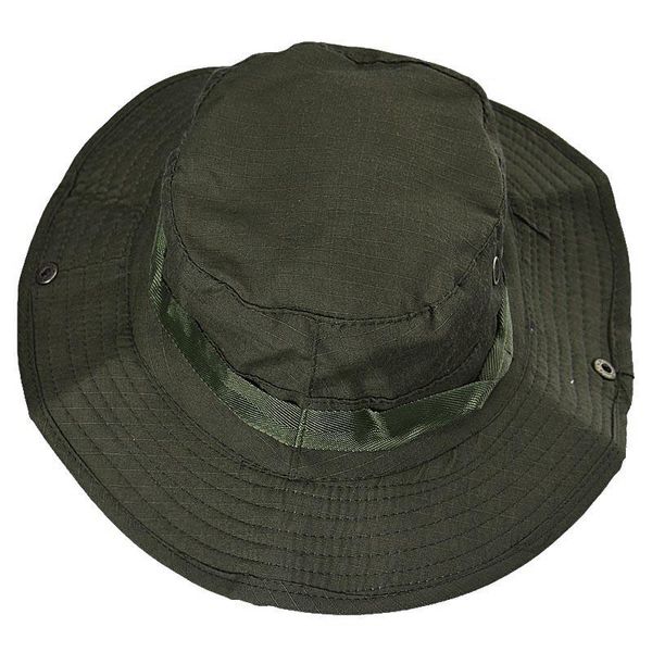 

cloches bucket hat boonie hunting fishing outdoor wide cap brim military z2021, Blue;gray