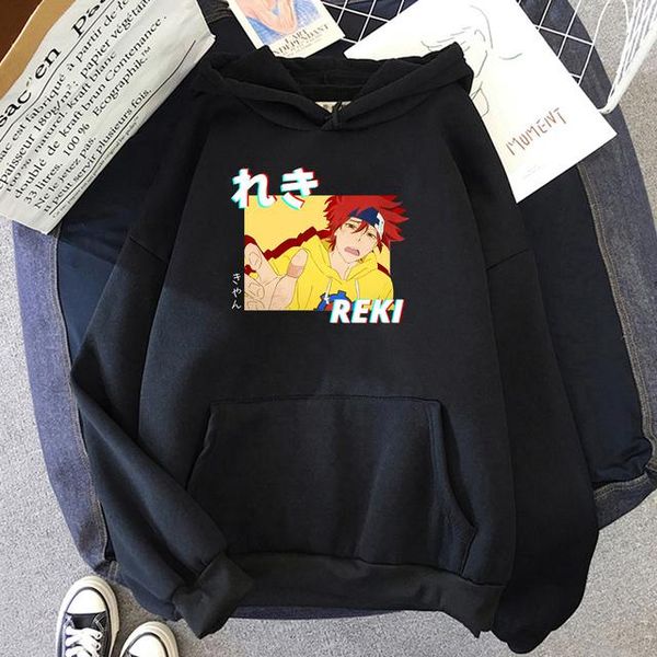 

men's hoodies & sweatshirts japanese kawaii anime sk8 the infinity reki chibi sweatshirt men women harajuku pullovers oversized h, Black