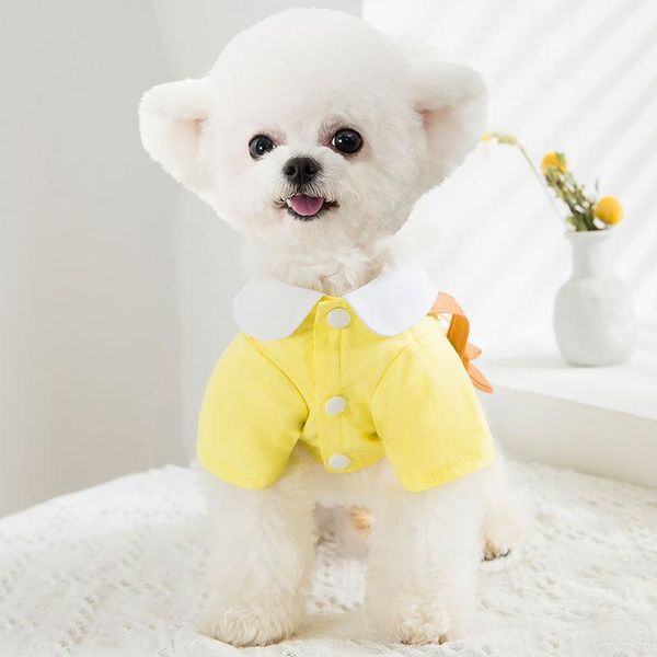 

summer pet cat thin gentleman bow tie shoulder bag shirt suitable for small dogs and hairless cats, etc. costumes
