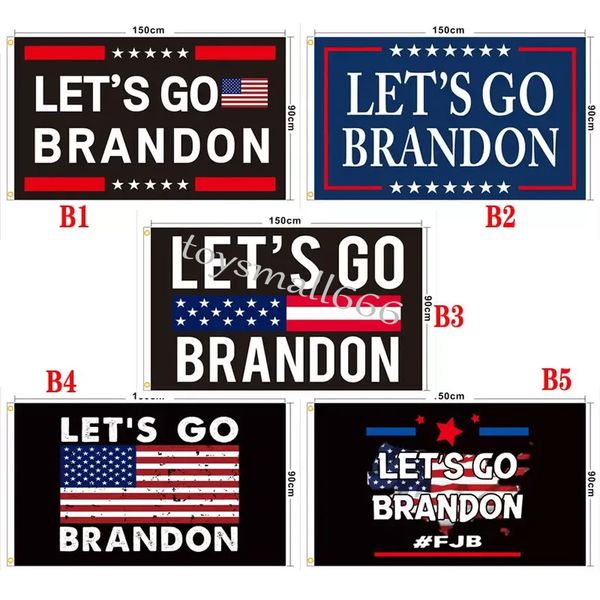 

3x5 ft lets go brandon flag 90*150cm banner home garden decorations dhl ship