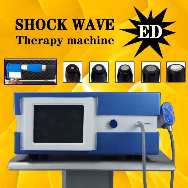 Leistungsstarke ED-Schmerzbehandlung Elektrische Stoßwellen-Pferdetherapieausrüstung Bullet Barrel Shock Wave Therapy EU Tax Free Machine#001
