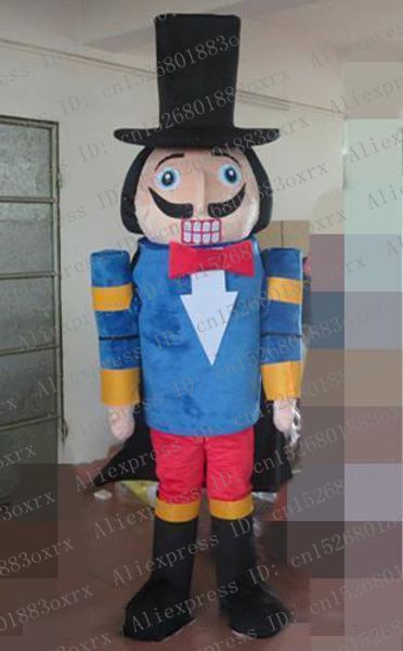 Mascote trajes quebra-nozes soldados mascote traje adulto personagem de desenho animado outfit fandango dança festa aniversário celebrações zx1040