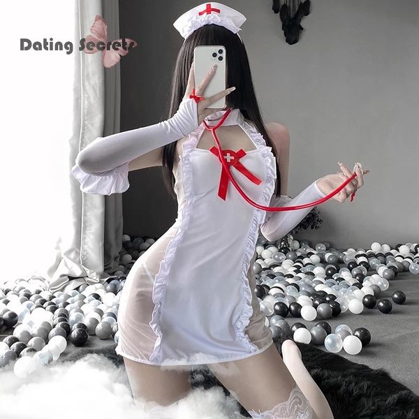 

costumes nurse costume erotic costumes maid lingerie role play women erotic lingerie underwear games cosplay unifor, Black