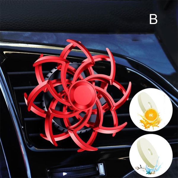 

creative car air fresher essential oil diffuser rotating decoration f- freshener