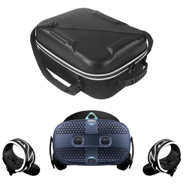 

hard travelling case for htc vive cosmos - pc shoulder bag protective storage box computer speakers