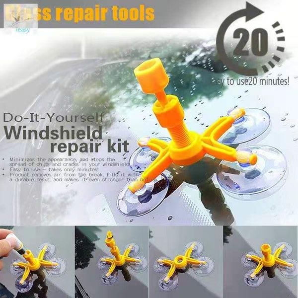 

car cleaning tools auto windscreen repair device resin multicolor