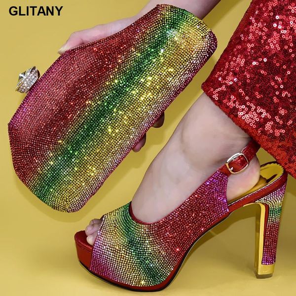 

dress shoes latest design nigerian style and bag set summer high heeled for women italian matching shoe wedding, Black